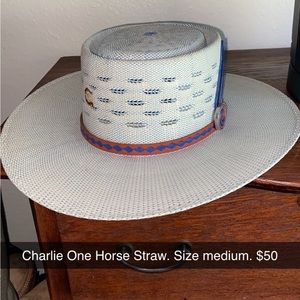 Charlie One Horse Straw Hat